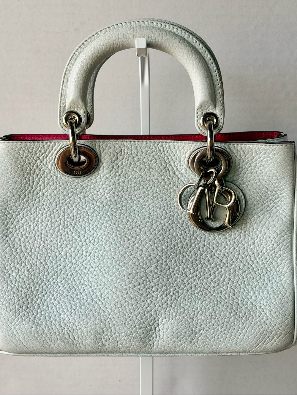 Diorissimo small leather tote